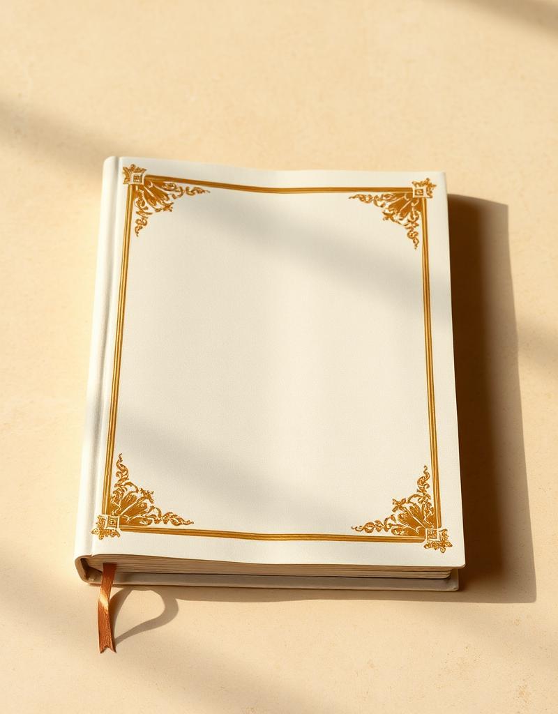 Gold-Leaf Embossed Archival Journals